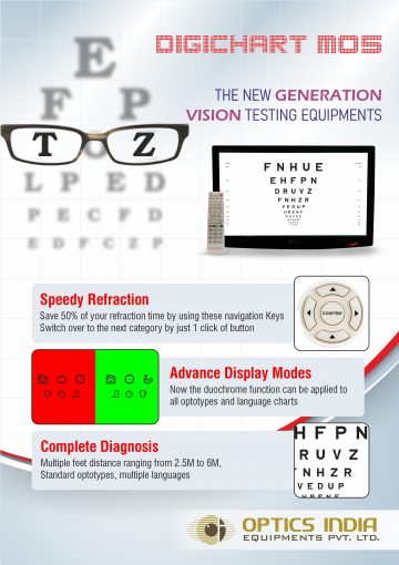 Distance Vision Table Form Distance Vision LED Chart – OIEPL